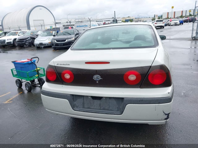Продаж на аукціоні авто 2004 Chevrolet Impala, vin: 2G1WF52E349440474, номер лоту: 40072571