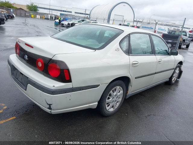 Продаж на аукціоні авто 2004 Chevrolet Impala, vin: 2G1WF52E349440474, номер лоту: 40072571