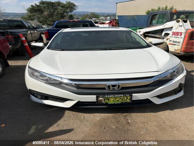 Auction sale of the 2018 Honda Civic, vin: 2HGFC1F42JH101816, lot number: 40080451
