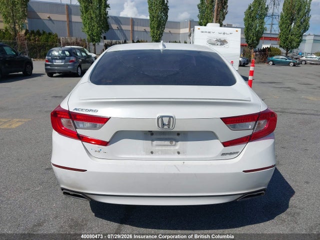 2018 Honda Accord Sport მანქანა იყიდება აუქციონზე, vin: 1HGCV1F31JA811096, აუქციონის ნომერი: 40080473