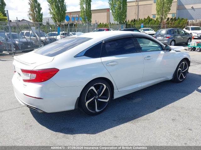 2018 Honda Accord Sport მანქანა იყიდება აუქციონზე, vin: 1HGCV1F31JA811096, აუქციონის ნომერი: 40080473