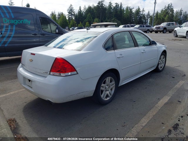 Aukcja sprzedaży 2012 Chevrolet Impala Lt, vin: 2G1WB5E30C1298135, numer aukcji: 40079433