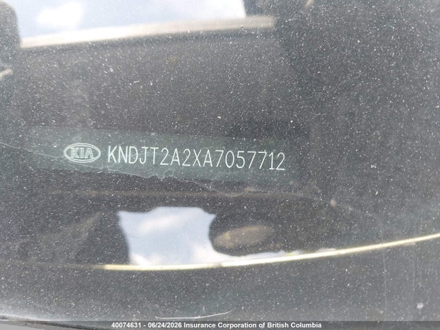 40074631 :رقم المزاد ، KNDJT2A2XA7057712 vin ، 2010 Kia Soul +/!/sport مزاد بيع