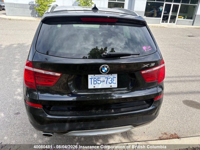 2016 Bmw X3 მანქანა იყიდება აუქციონზე, vin: 5UXWY3C56G0N87003, აუქციონის ნომერი: 40080481