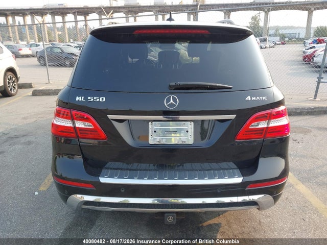 Продаж на аукціоні авто 2013 Mercedes-benz Ml 550 4matic, vin: 4JGDA7DB4DA162941, номер лоту: 40080482