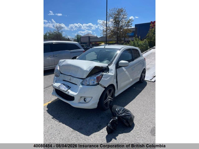 2014 Mitsubishi Mirage Se მანქანა იყიდება აუქციონზე, vin: ML32A4HJ2EH020482, აუქციონის ნომერი: 40080484
