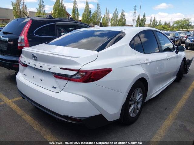 Auction sale of the 2025 Toyota Camry Xse/xle/le/se, vin: 4T1DAACK3SU117144, lot number: 40075638
