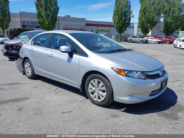 Продаж на аукціоні авто 2012 Honda Civic, vin: 2HGFB2F44CH120265, номер лоту: 40080502