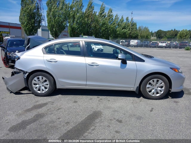 40080502 :رقم المزاد ، 2HGFB2F44CH120265 vin ، 2012 Honda Civic مزاد بيع
