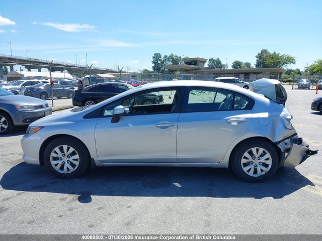 40080502 :رقم المزاد ، 2HGFB2F44CH120265 vin ، 2012 Honda Civic مزاد بيع