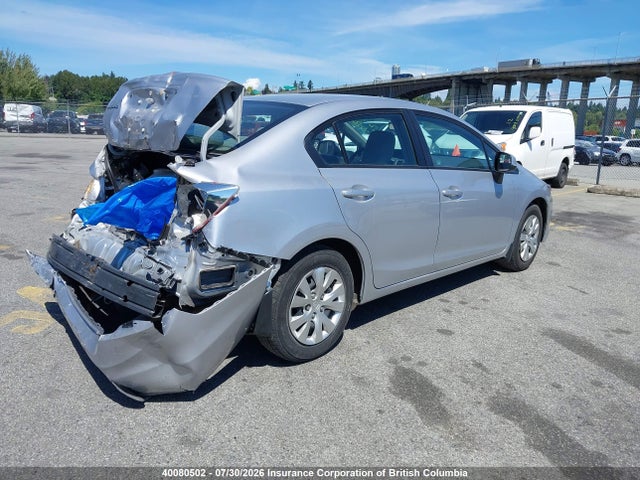 40080502 :رقم المزاد ، 2HGFB2F44CH120265 vin ، 2012 Honda Civic مزاد بيع