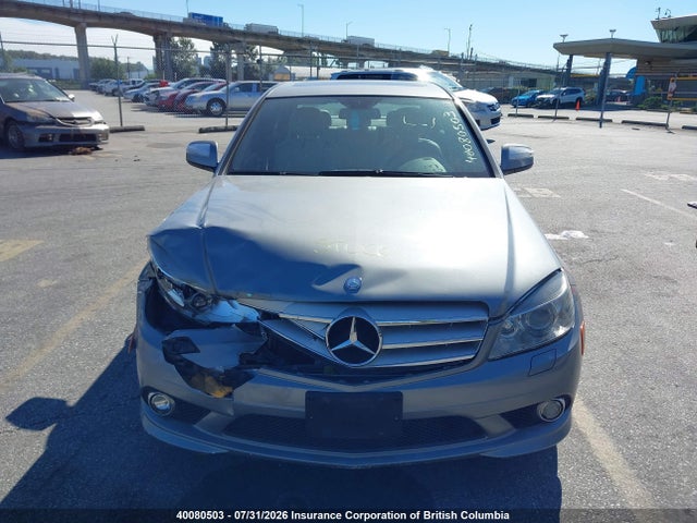 2009 Mercedes-benz C 300 4matic მანქანა იყიდება აუქციონზე, vin: WDDGF81X49F259615, აუქციონის ნომერი: 40080503