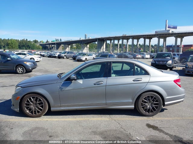 2009 Mercedes-benz C 300 4matic მანქანა იყიდება აუქციონზე, vin: WDDGF81X49F259615, აუქციონის ნომერი: 40080503