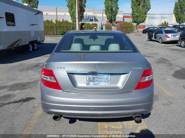 2009 Mercedes-benz C 300 4matic მანქანა იყიდება აუქციონზე, vin: WDDGF81X49F259615, აუქციონის ნომერი: 40080503