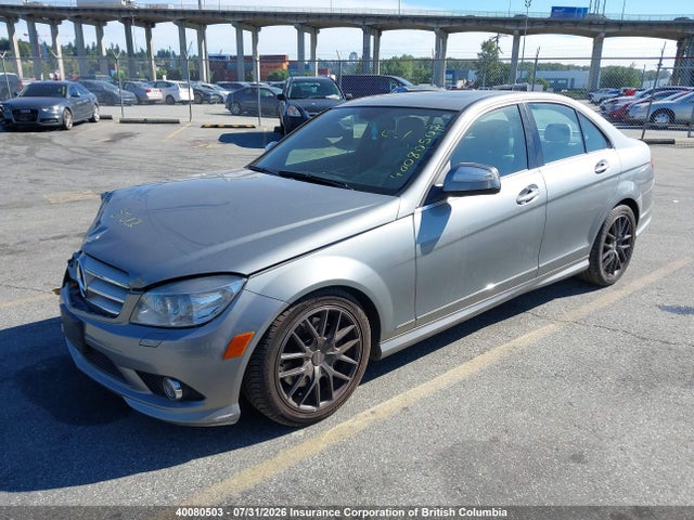 2009 Mercedes-benz C 300 4matic მანქანა იყიდება აუქციონზე, vin: WDDGF81X49F259615, აუქციონის ნომერი: 40080503