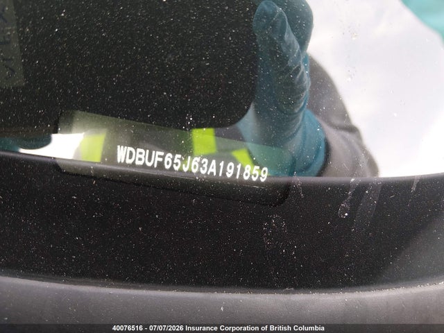 2003 Mercedes-benz E 320 მანქანა იყიდება აუქციონზე, vin: WDBUF65J63A191859, აუქციონის ნომერი: 40076516