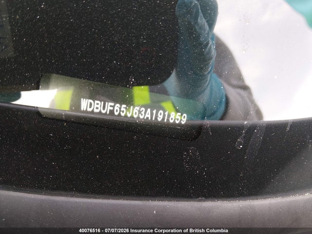 2003 Mercedes-benz E 320 მანქანა იყიდება აუქციონზე, vin: WDBUF65J63A191859, აუქციონის ნომერი: 40076516