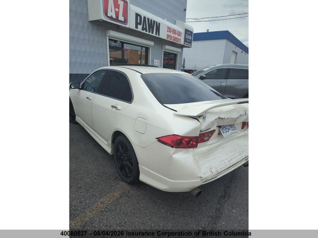 Продаж на аукціоні авто 2004 Acura Tsx, vin: JH4CL96834C805970, номер лоту: 40080527