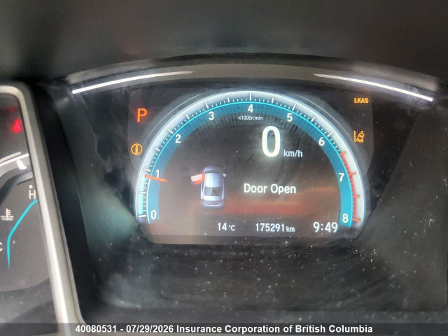 Honda Civic 2018 2HGFC1F98JH101900 Image 10