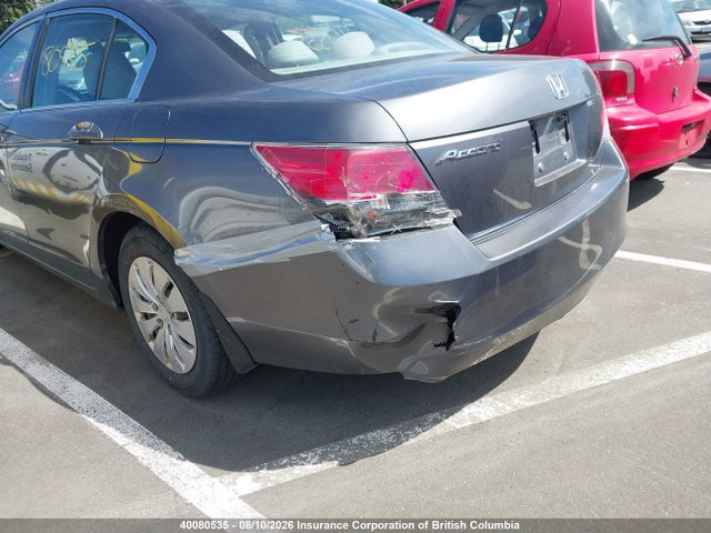 Aukcja sprzedaży 2008 Honda Accord Lx, vin: 1HGCP26318A806930, numer aukcji: 40080535