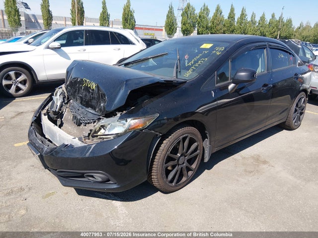 2012 Honda Civic Lx მანქანა იყიდება აუქციონზე, vin: 2HGFB2F40CH059304, აუქციონის ნომერი: 40077953