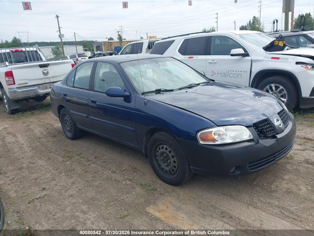 2005 Nissan Sentra 1.8/1.8s მანქანა იყიდება აუქციონზე, vin: 3N1CB51D05L458494, აუქციონის ნომერი: 40080542