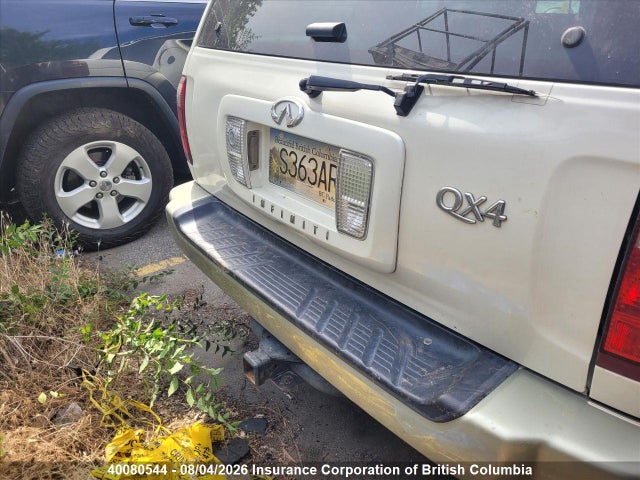 40080544 :رقم المزاد ، JNRDR09Y53W305074 vin ، 2003 Infiniti Qx4 مزاد بيع