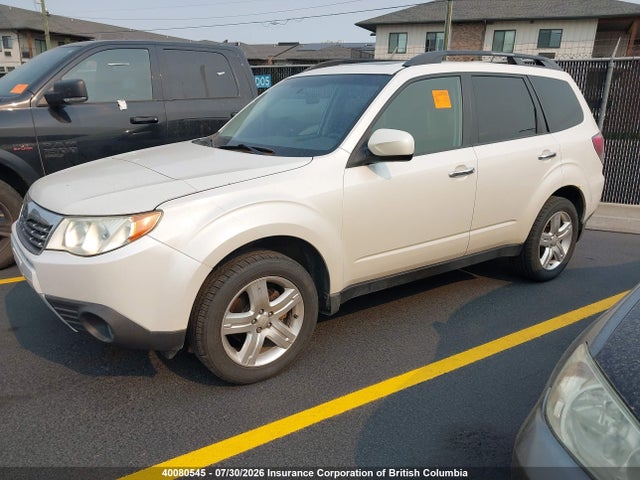 40080545 :رقم المزاد ، JF2SH6DC1AH756238 vin ، 2010 Subaru Forester 2.5x Limited مزاد بيع