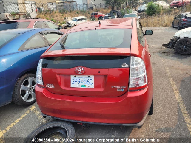 40080554 :رقم المزاد ، JTDKB20U297819310 vin ، 2009 Toyota Prius مزاد بيع
