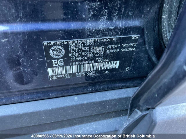 2024 Toyota Rav4 მანქანა იყიდება აუქციონზე, vin: 2T3R1RFV0RW485888, აუქციონის ნომერი: 40080563