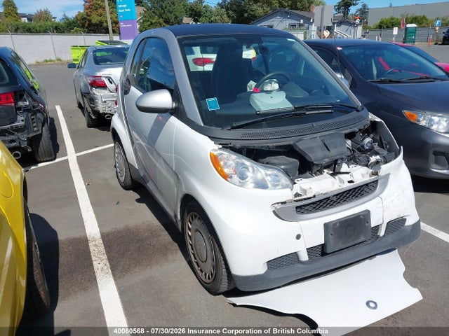 Aukcja sprzedaży 2012 Smart Fortwo Pure/passion, vin: WMEEJ3BA7CK569206, numer aukcji: 40080568