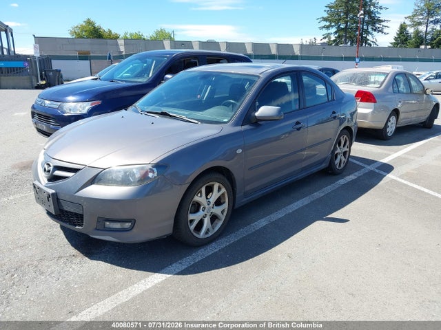 40080571 :رقم المزاد ، JM1BK323X81170724 vin ، 2008 Mazda 3 S مزاد بيع