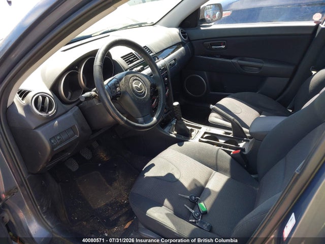 40080571 :رقم المزاد ، JM1BK323X81170724 vin ، 2008 Mazda 3 S مزاد بيع