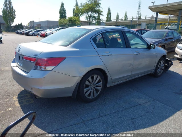 2012 Honda Accord Exl მანქანა იყიდება აუქციონზე, vin: 1HGCP2F87CA800036, აუქციონის ნომერი: 40078910
