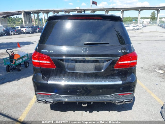 Продаж на аукціоні авто 2017 Mercedes-benz Amg Gls 63 4matic, vin: 4JGDF7FE9HA744855, номер лоту: 40080574
