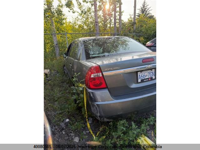 Aukcja sprzedaży 2006 Chevrolet Malibu Ls, vin: 1G1ZS51F36F254771, numer aukcji: 40080581