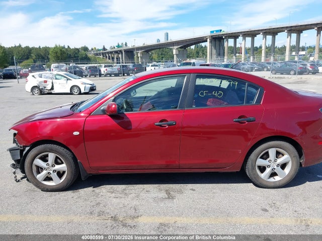40080599 :رقم المزاد ، JM1BK32F091250920 vin ، 2009 Mazda 3 I مزاد بيع