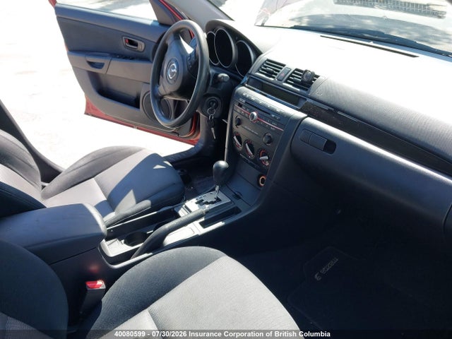 40080599 :رقم المزاد ، JM1BK32F091250920 vin ، 2009 Mazda 3 I مزاد بيع