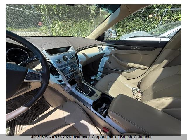 40080603 :رقم المزاد ، 1G6DC5E54C0150548 vin ، 2012 Cadillac Cts مزاد بيع
