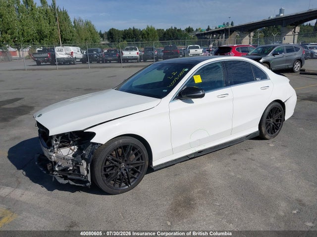 2020 Mercedes-benz C 300 4matic მანქანა იყიდება აუქციონზე, vin: 55SWF8EB0LU326208, აუქციონის ნომერი: 40080605