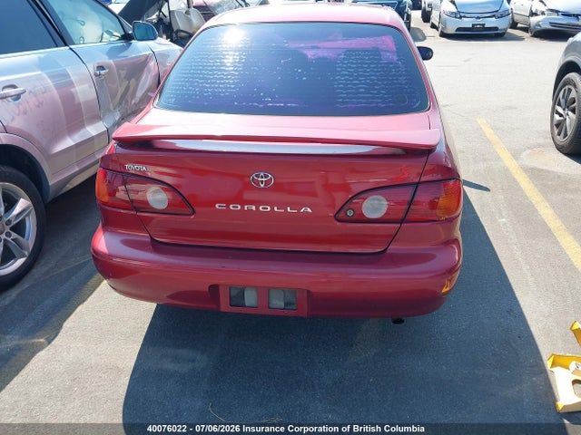 Продажа на аукционе авто 2001 Toyota Corolla Ce/le/s, vin: 2T1BR12E11C851583, номер лота: 40076022