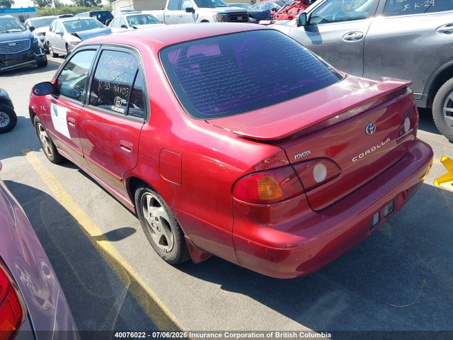Продажа на аукционе авто 2001 Toyota Corolla Ce/le/s, vin: 2T1BR12E11C851583, номер лота: 40076022