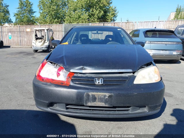 2002 Honda Civic მანქანა იყიდება აუქციონზე, vin: 1HGEM22512L814496, აუქციონის ნომერი: 40080611