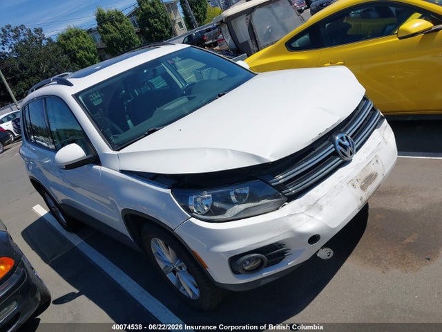 Продажа на аукционе авто 2012 Volkswagen Tiguan S/se/sel, vin: WVGAV7AX2CW535242, номер лота: 40074538