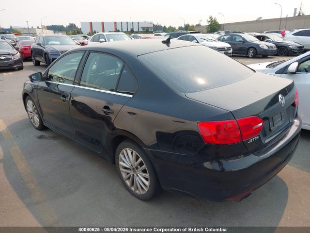 2012 Volkswagen Jetta მანქანა იყიდება აუქციონზე, vin: 3VWLL7AJXCM383044, აუქციონის ნომერი: 40080625