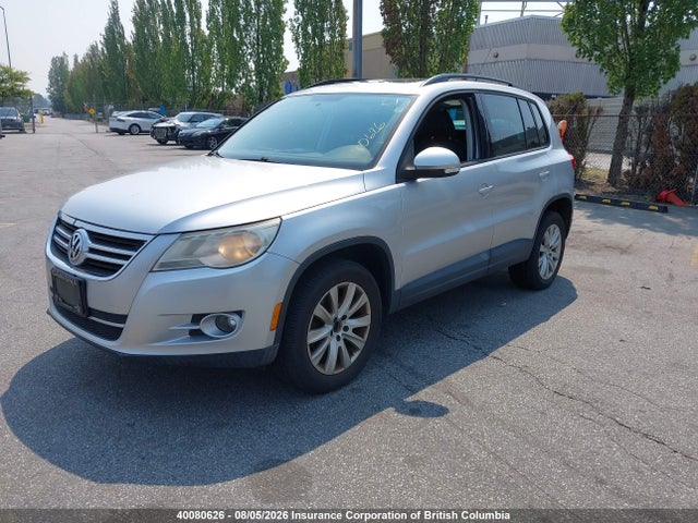 40080626 :رقم المزاد ، WVGBV95N29W543312 vin ، 2009 Volkswagen Tiguan Se/sel مزاد بيع