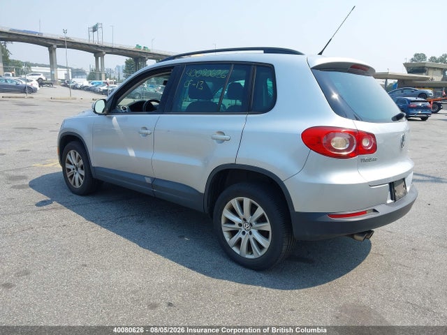 40080626 :رقم المزاد ، WVGBV95N29W543312 vin ، 2009 Volkswagen Tiguan Se/sel مزاد بيع