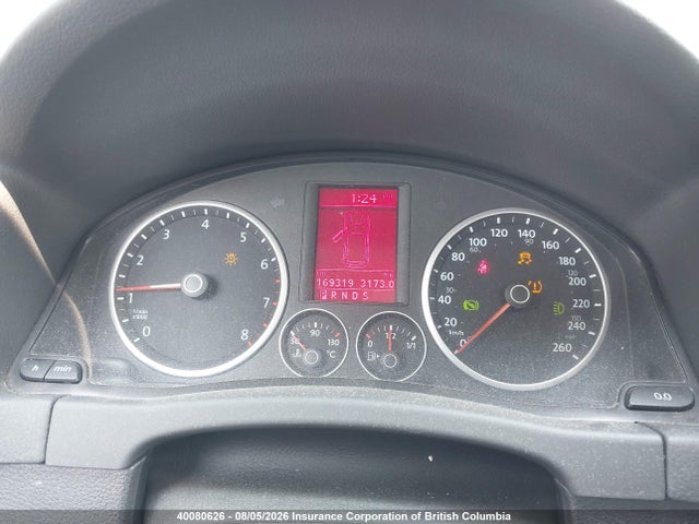 40080626 :رقم المزاد ، WVGBV95N29W543312 vin ، 2009 Volkswagen Tiguan Se/sel مزاد بيع
