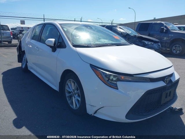 2022 Toyota Corolla Le/xle მანქანა იყიდება აუქციონზე, vin: 5YFBPMBE9NP354326, აუქციონის ნომერი: 40080630
