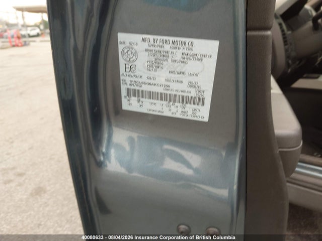 40080633 :رقم المزاد ، 1FMCU9DG6AKC21200 vin ، 2010 Ford Escape Xlt مزاد بيع